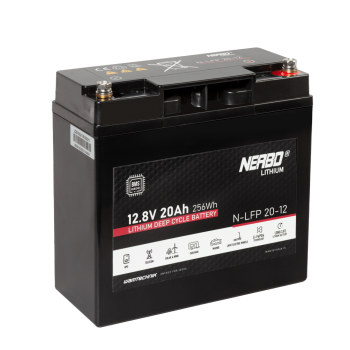 Akumulator Nerbo Lithium N-LFP 20-12 12,8V 20Ah 256Wh Li-FePO4